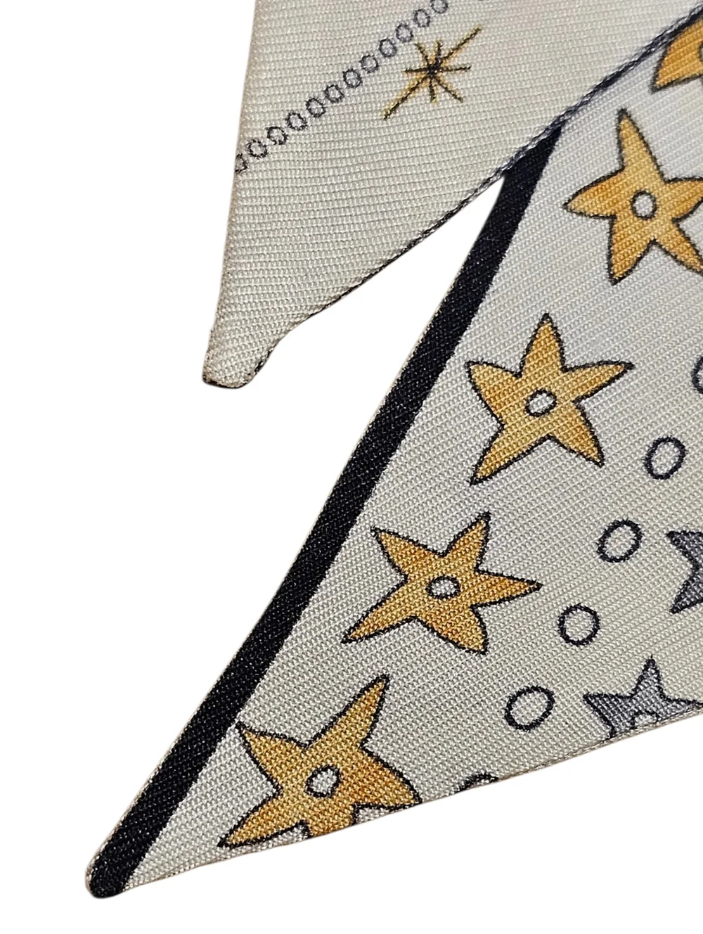 Christian Dior L'Etoile Tarot Mitzah Silk Bandeau Scarf - Picture 6 of 16